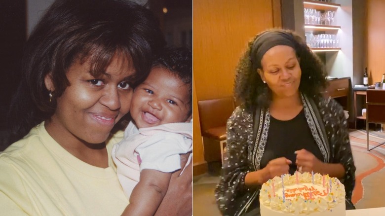 Michelle Obama with no makeup