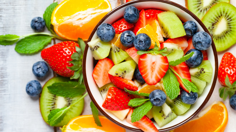 Bowl of fresh fruit