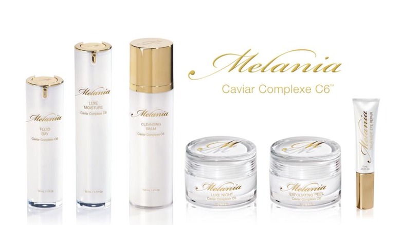 Melania Trump's Caviar Complexe C6 skincare line