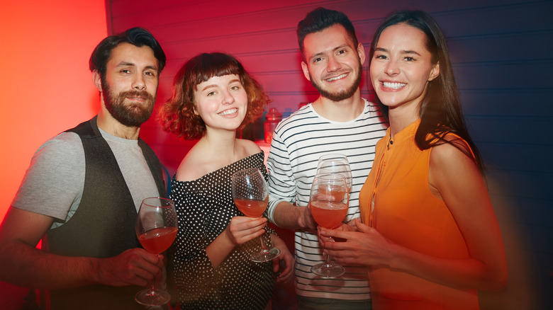 people on group date