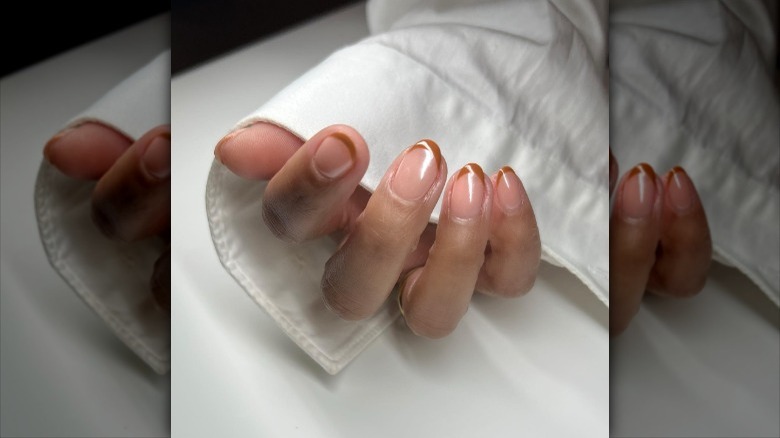 French chocolate tips and glaze