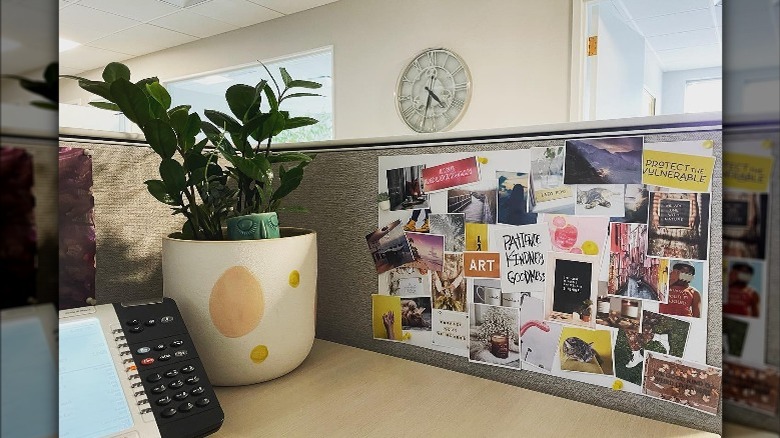 Vision board from Instagram user @sugaredfrosting