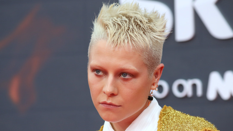 Emma D'Arcy at event