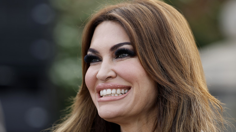 Closeup of Kimberly Guilfoyle in June 2023.
