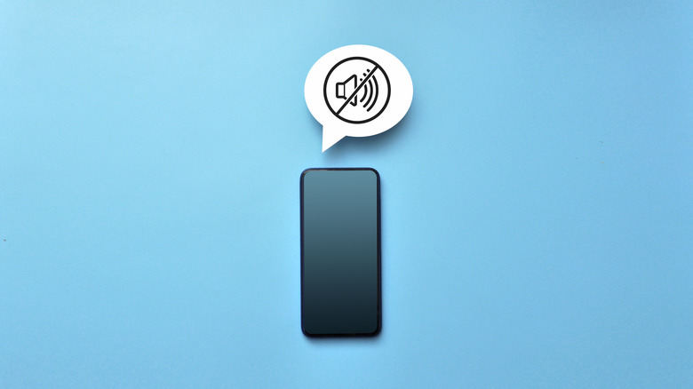 phone volume off graphic