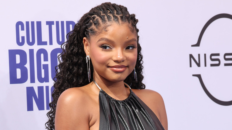 Halle Bailey close-up at 24th BET Awards