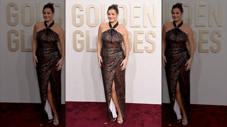 Victoria Garrick Browne at the 81st Golden Globes