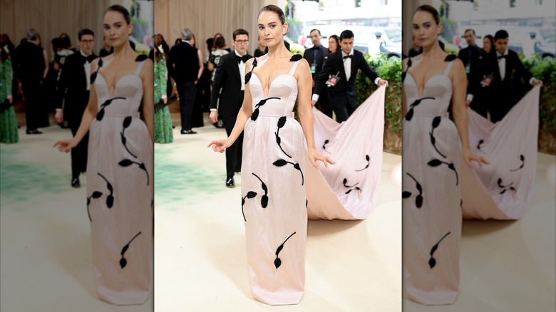 Lily James at the 2024 Met Gala