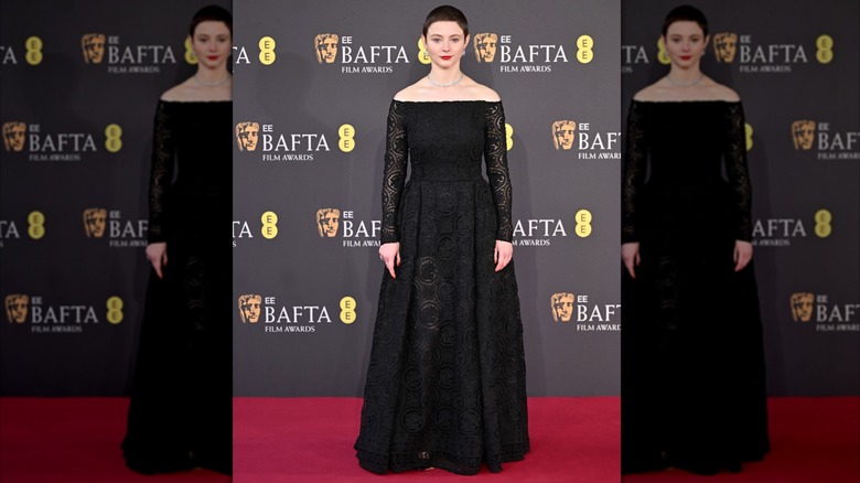 Thomasin McKenzie at the 2025 BAFTAs