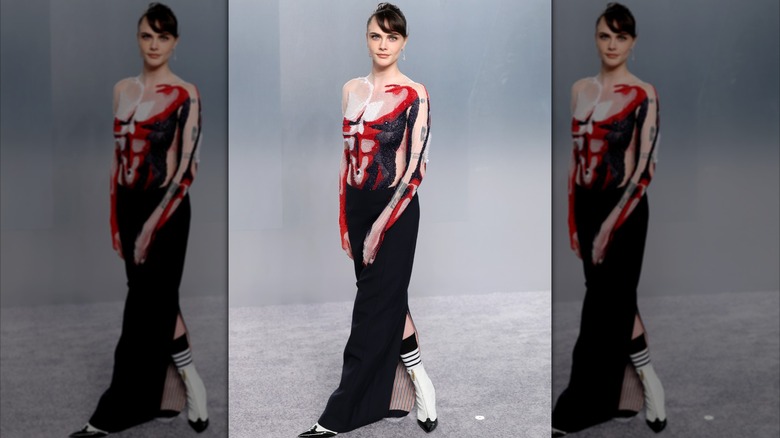 Cara Delevingne at the 2026 Vanity Fair Oscar Party