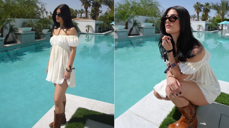 Charli D'Amelio's outfit for Coachella 2026