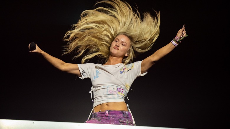Zara Larsson at Coachella in 2026