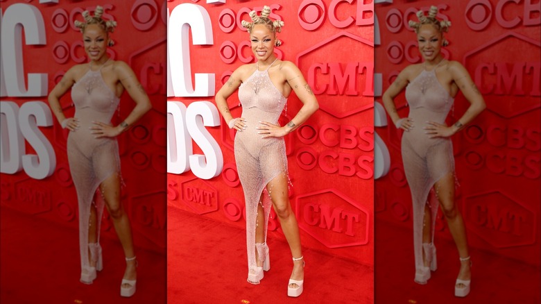 Tanner Adell at 2024 CMT Awards