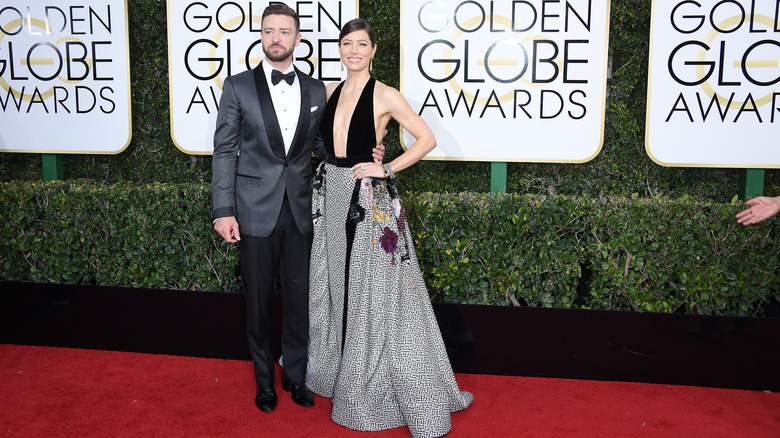Jessica Biel 2017 Golden Globes