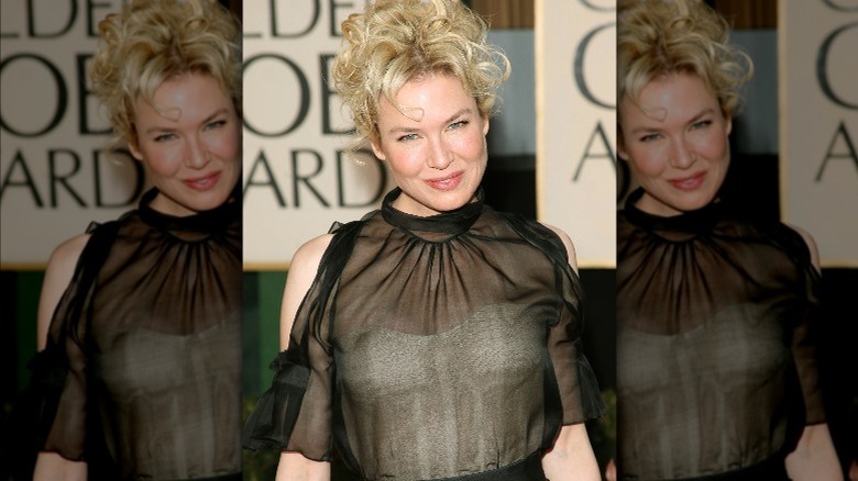 Renee Zellweger 2009 Golden Globes