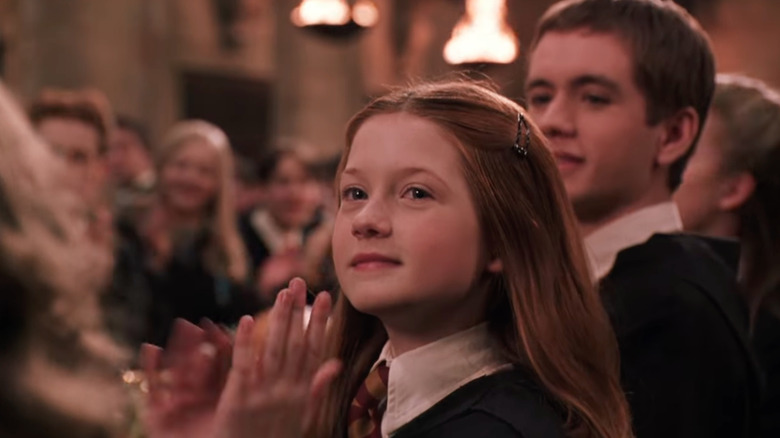 Ginny Wesley in Harry Potter and the Chamber of Secrets