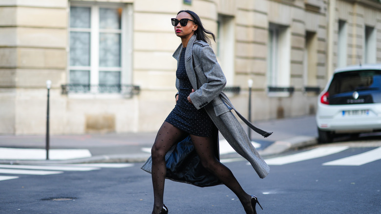 street style photo of Emilie Joseph