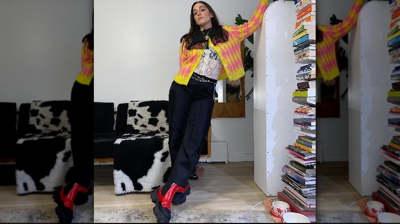 Tara Gonzales in streetwear fashion