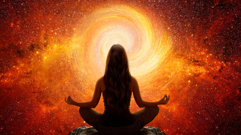 warm aura meditation