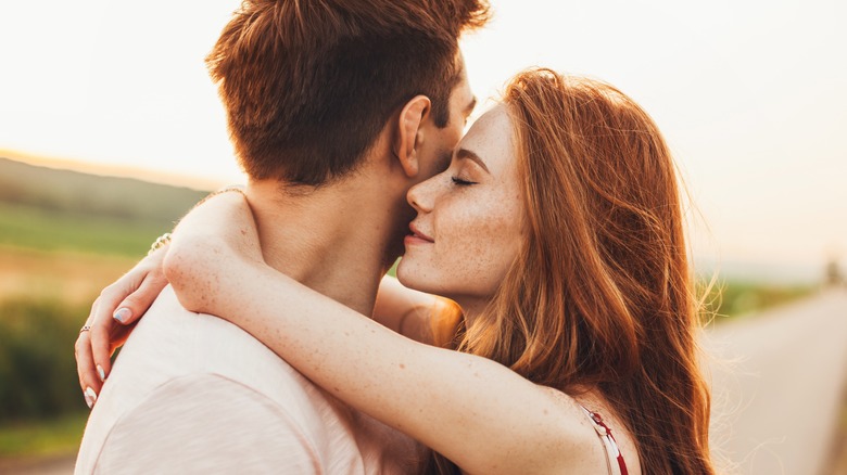 Man and woman in love 