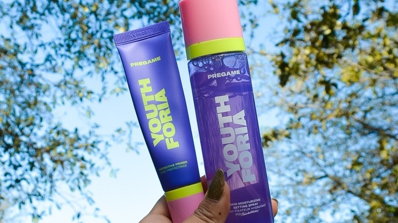 Youthforia primer and setting spray
