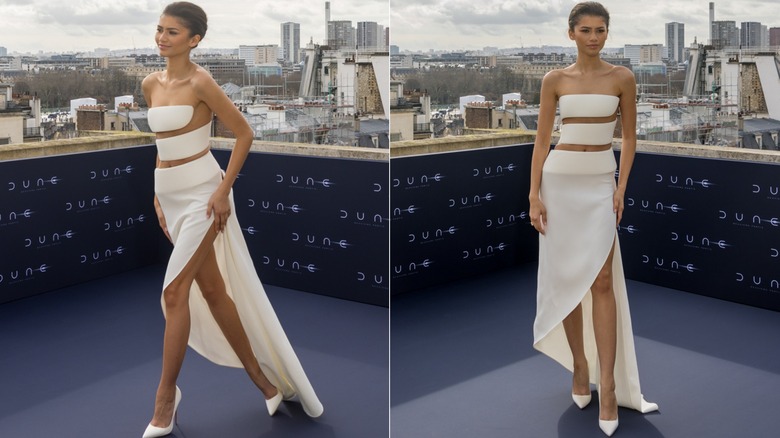 Zendaya in a 3D gown