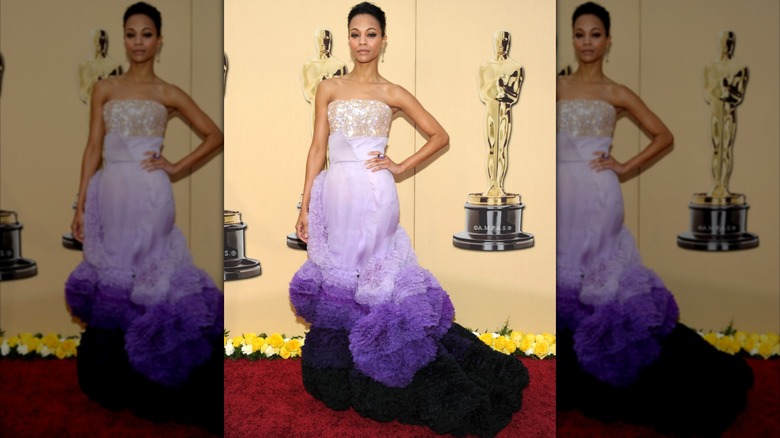 Zoe Saldaña at the 2010 Academy Awards.