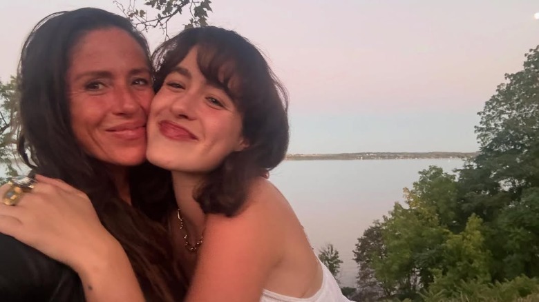 Soleil Moon Frye and her daughter