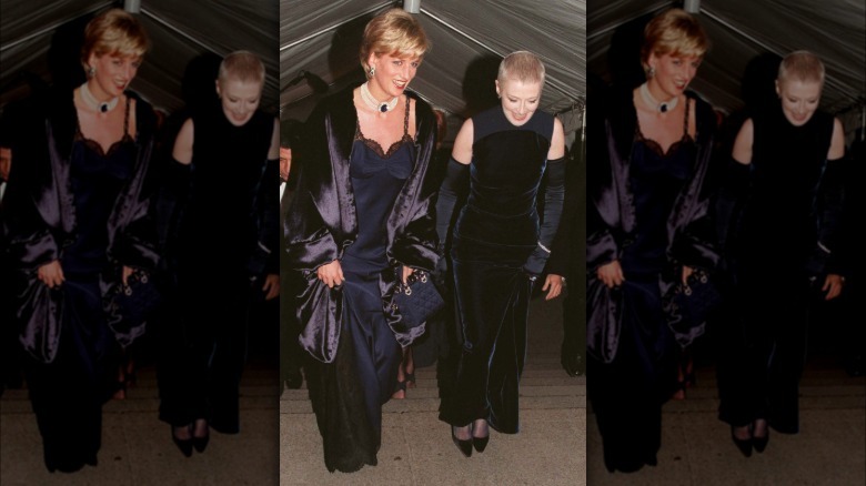 Princess Diana in John Galliano for Dior at the Met Gala in 1996