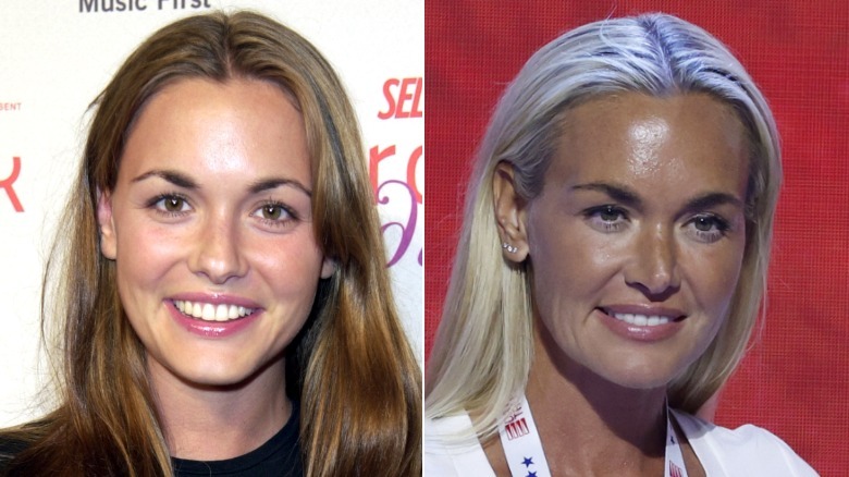 Vanessa Trump in 2003 and 2024